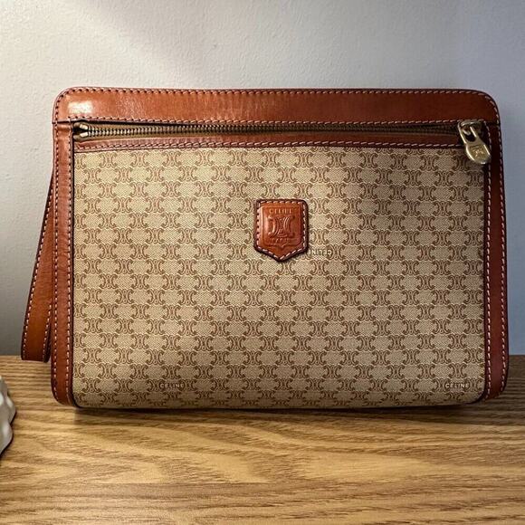 ✨ Vintage Celine Macadam Clutch – Timeless Parisian Elegance ✨ - Picture 6 of 6